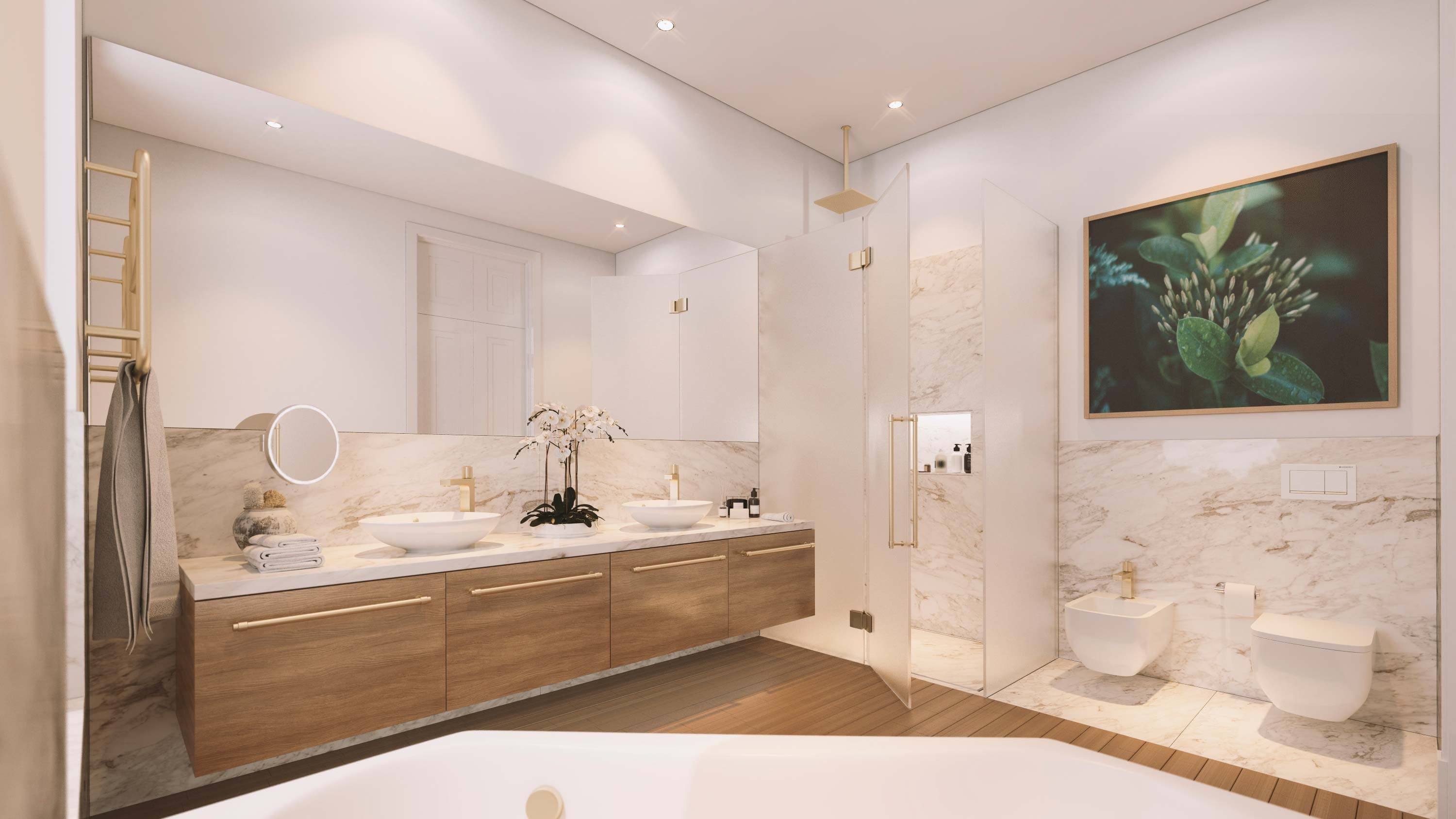 Buenos Aires luxury bathroom — Sonia Korn